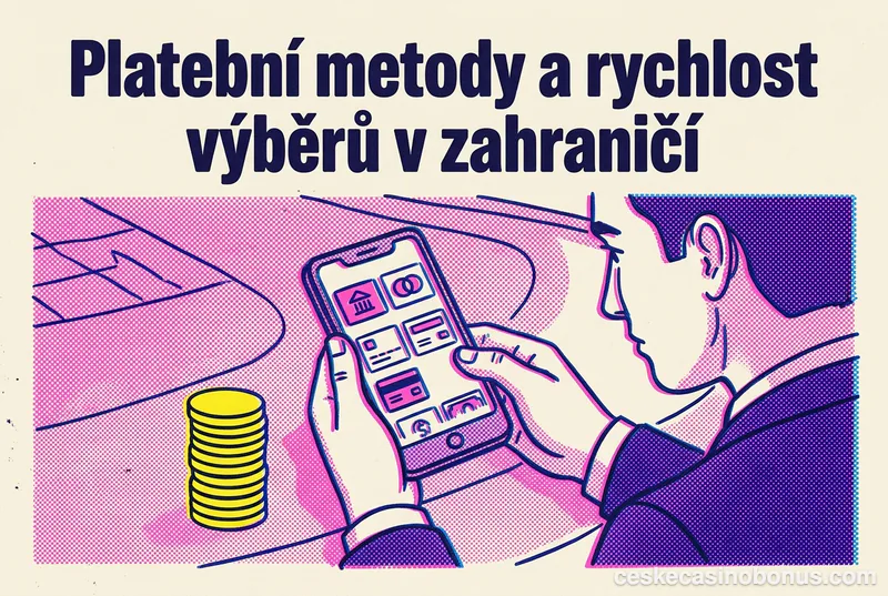 Platební metody a rychlost výběrů v zahraničí